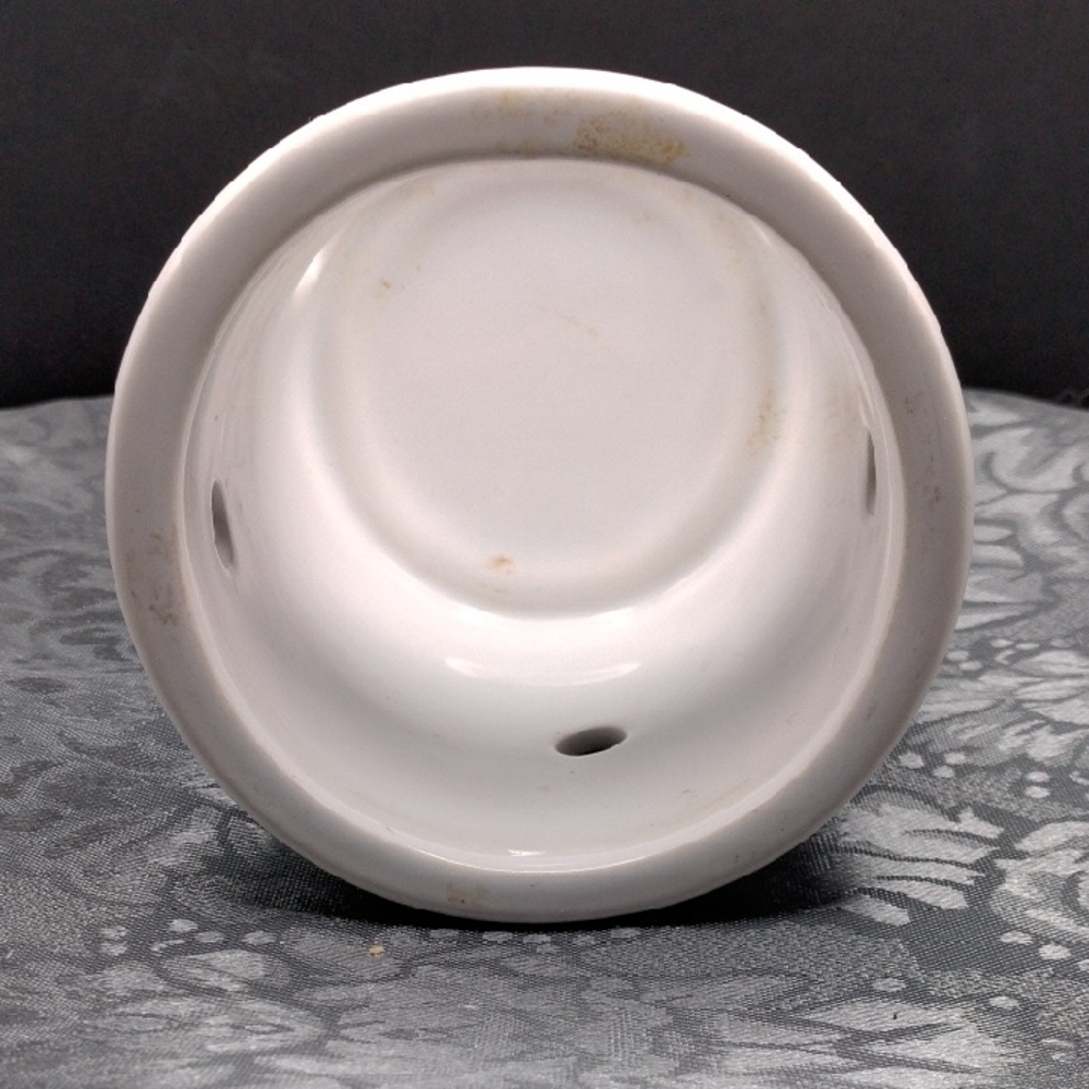 Majestic Butterfly Floral White Ceramic Holder - Picture 3 of 6